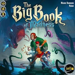 Portada juego de mesa El Gran Libro de la Locura