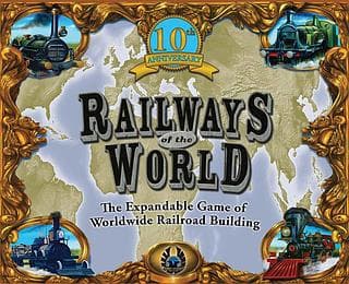 Portada juego de mesa Railroad Tycoon: El juego de mesa