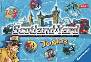 Portada juego de mesa Scotland Yard Junior