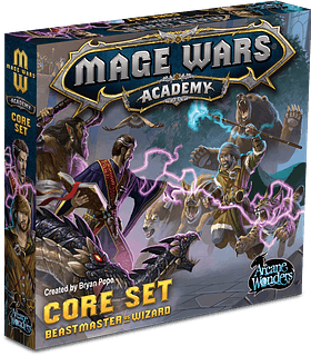 Portada juego de mesa Mage Wars Academy