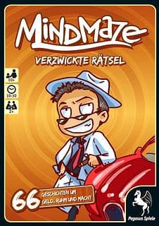 Portada juego de mesa Mindmaze: Dinero, fama y poder