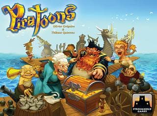 Portada juego de mesa Piratoons