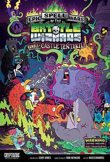 Portada juego de mesa Epic Spell Wars of the Battle Wizards: Rumble at Castle Tentakill