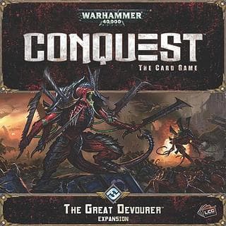 Portada juego de mesa Warhammer 40,000: Conquest – El Gran Devorador