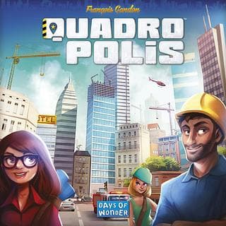 Portada juego de mesa Quadropolis