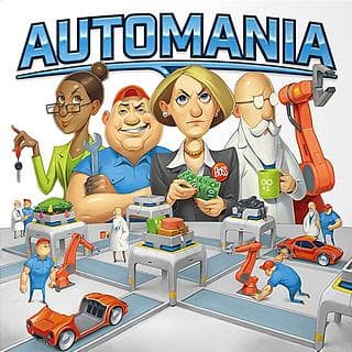 Portada juego de mesa Automania