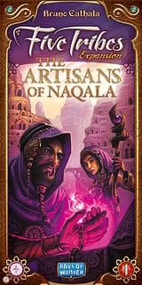 Portada juego de mesa Five Tribes: Los Artesanos de Naqala