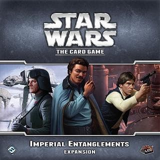 Portada juego de mesa Star Wars: El juego de cartas – Embarazosos Contactos Imperiales