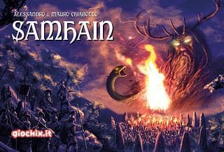Portada juego de mesa Samhain