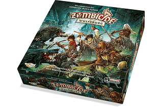 Portada juego de mesa Zombicide: Black Plague – Wulfsburg