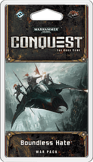 Portada juego de mesa Warhammer 40,000: Conquest – Odio infinito