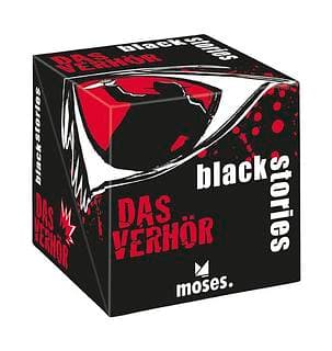 Portada juego de mesa Black Stories: El Interrogatorio