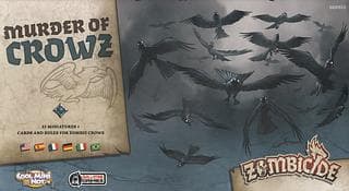 Portada juego de mesa Zombicide: Black Plague – Murder of Crowz
