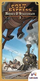Portada juego de mesa Colt Express: Caballos y Diligencias