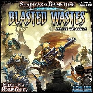 Portada juego de mesa Shadows of Brimstone: Other Worlds – Blasted Wastes