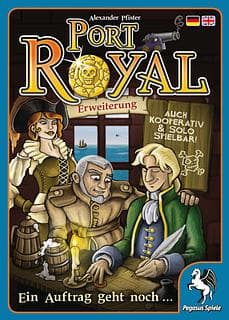 Portada juego de mesa Port Royal: Hora de cumplir unos contratos...