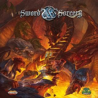 Portada juego de mesa Sword & Sorcery: El Cubil de Vastaryous