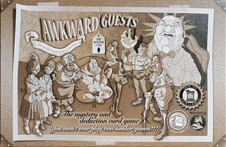 Portada juego de mesa Incómodos Invitados