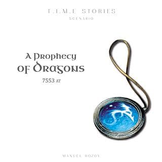 Portada juego de mesa T.I.M.E. Stories: Profecía de Dragones