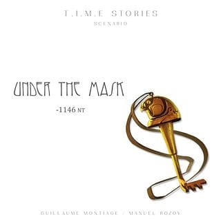 Portada juego de mesa T.I.M.E Stories: Bajo la Mascara