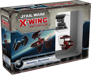 Portada juego de mesa Star Wars X-Wing: El juego de miniaturas – Veteranos Imperiales – Pack de Expansión