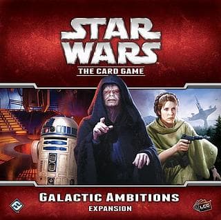 Portada juego de mesa Star Wars: LCG – Ambiciones Galácticas