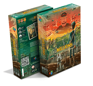 Portada juego de mesa Millions: The Last Soldier