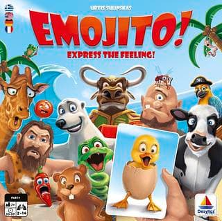 Portada juego de mesa Emojito!