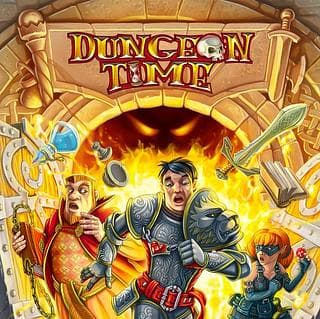 Portada juego de mesa Dungeon Time