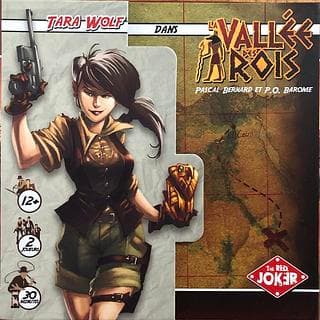 Portada juego de mesa Tara Wolf - En el Valle de los Reyes