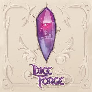 Portada juego de mesa Dice Forge