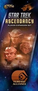Portada juego de mesa Star Trek: Ascendancy – Ferengi Alliance