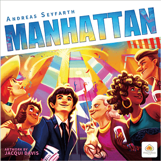 Portada juego de mesa Manhattan