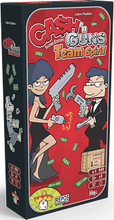 Portada juego de mesa Ca$h 'n Guns (Segunda Edición): Team Spirit