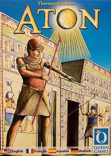 Portada juego de mesa Aton