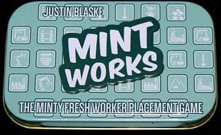 Portada juego de mesa Mint Works