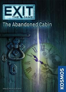Portada juego de mesa Exit: La Cabaña Abandonada