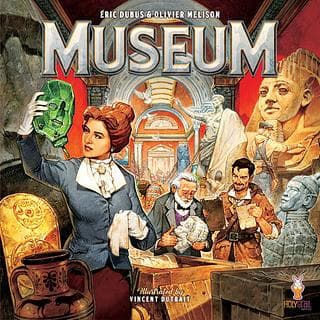 Portada juego de mesa Museum