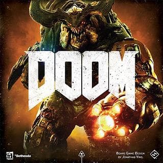 Portada juego de mesa DOOM: El Juego de Tablero