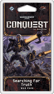 Portada juego de mesa Warhammer 40,000: Conquest – En busca de la verdad