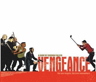 Portada juego de mesa Venganza