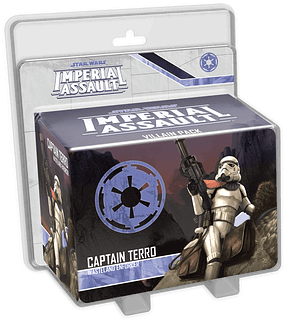 Portada juego de mesa Star Wars: Imperial Assault – Capitán Terro: Pack de Villano