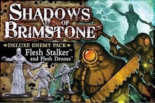 Portada juego de mesa Shadows of Brimstone: Flesh Stalker & Flesh Drones Deluxe Enemy Pack