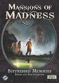 Portada juego de mesa Las Mansiones de la Locura: Segunda Edición – Recuerdos Reprimidos: Miniaturas y Módulos de Tablero