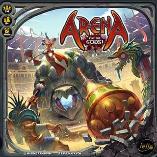 Portada juego de mesa Arena: For the Gods!