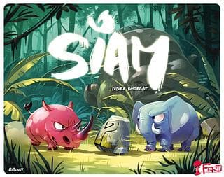 Portada juego de mesa Siam