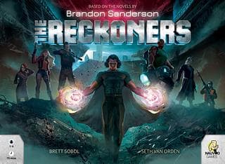 Portada juego de mesa The Reckoners
