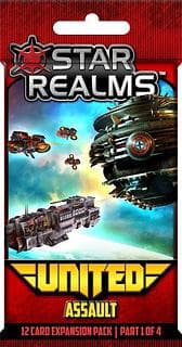 Portada juego de mesa Star Realms: United – Asalto