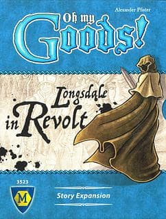 Portada juego de mesa Oh My Goods! Revuelta en Longsdale