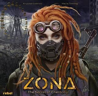 Portada juego de mesa Zona: El secreto de Chernobyl